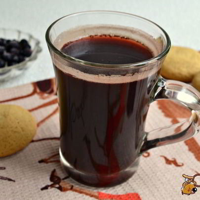 Черничный кофе