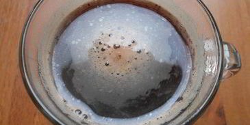 черничный кофе