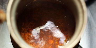 карамельный кофе в турке