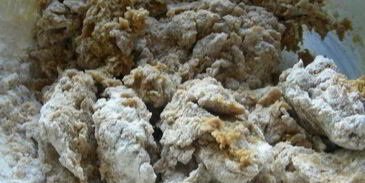 хрустящие кофейные печенья с шоколадом и грецкими орехами