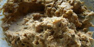 хрустящие кофейные печенья с шоколадом и грецкими орехами