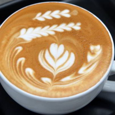 Классический кофе латте по-домашнему