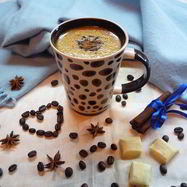 Рецепт Кофе с белым шоколадом и корицей