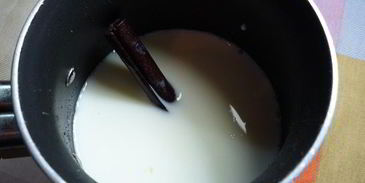 кофе с белым шоколадом и корицей