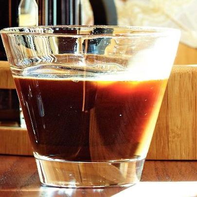 Кофе с мандариновой водкой