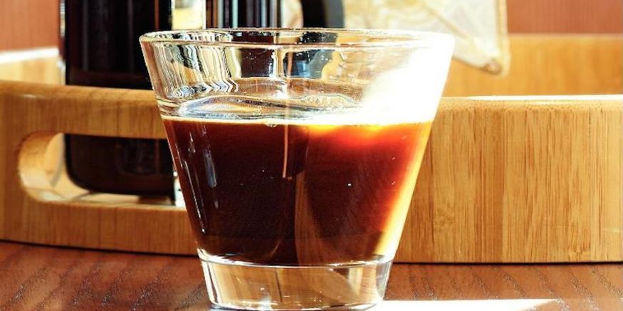 Рецепт кофе с мандариновой водкой