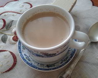 Кофе с молоком Корица-имбирь