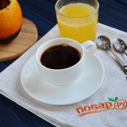 Кофе в апельсине Бодрячок