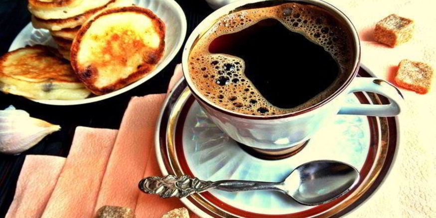 Рецепт пикантного кофе с чесноком