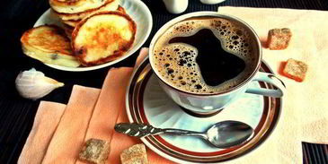 пикантный кофе с чесноком