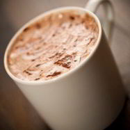 Рецепт Воздушного горячего шоколада с кофе с апельсином