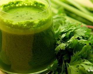 Коктейль из петрушки