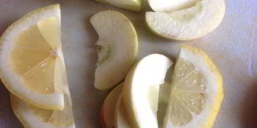 коктейль яблочный с корицей