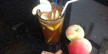 коктейль яблочный с корицей