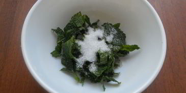 абрикосовый лимонад с мятой