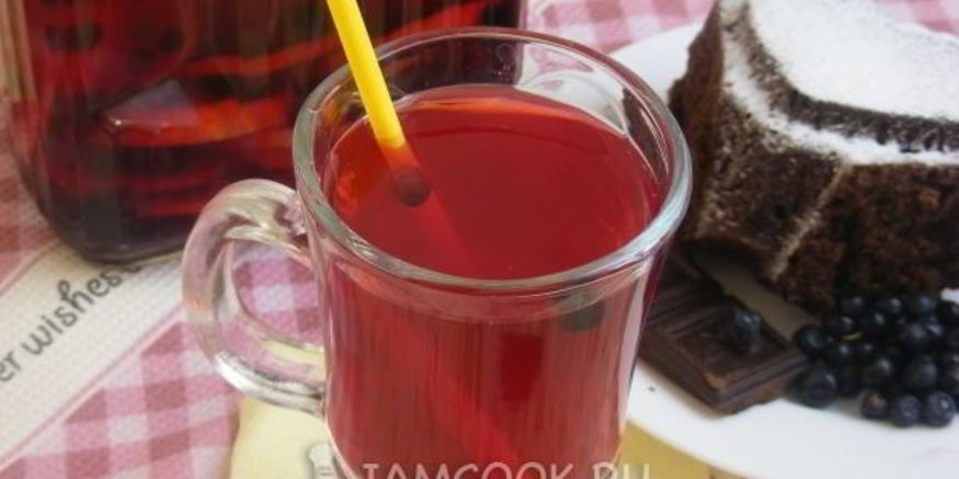 Рецепт черничного лимонада