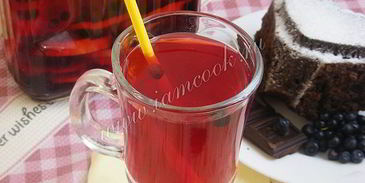 черничный лимонад