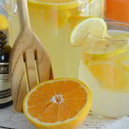 Рецепт Домашнего лимонада из лимона и апельсина