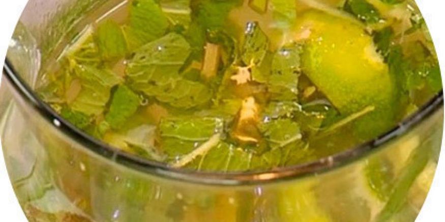 Рецепт домашнего лимонада с мятой, имбирем и лаймом