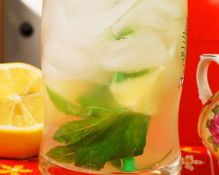 Домашний лимонад с мятой