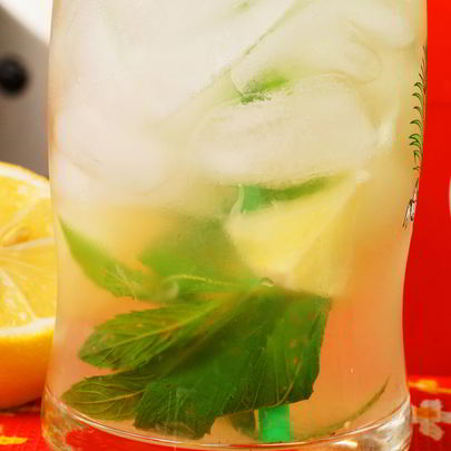 Домашний лимонад с мятой