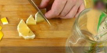 домашний лимонад с мятой