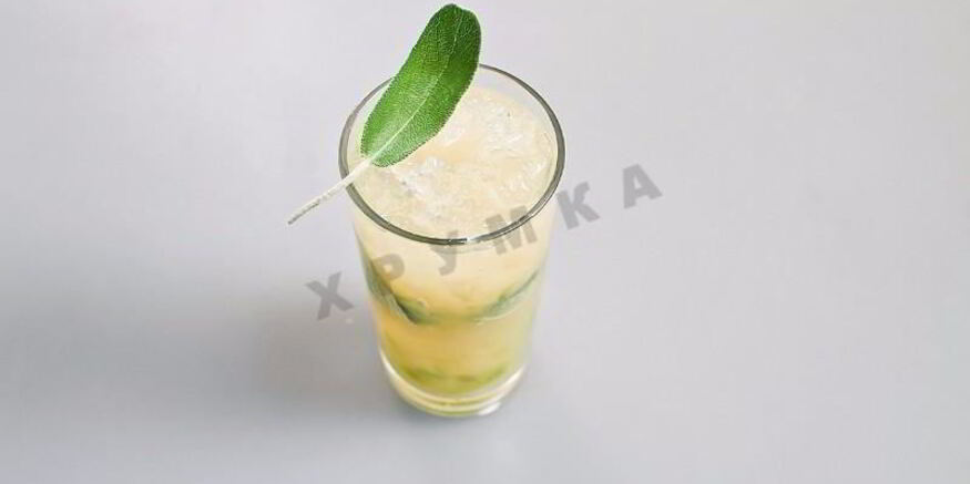 Рецепт грушевого лимонада с шалфеем