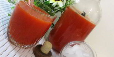 лимонад из сладкого перца с базиликом