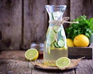 Огуречный лимонад с лаймом