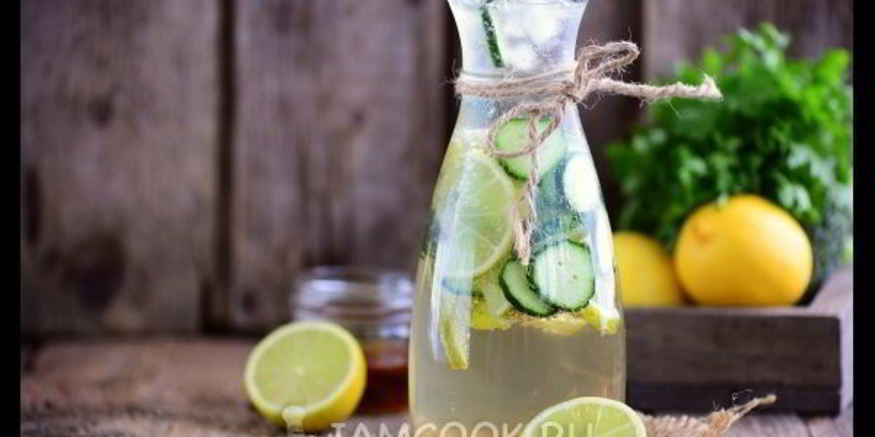 Рецепт огуречного лимонада с лаймом