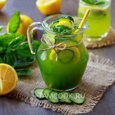 Огуречный лимонад