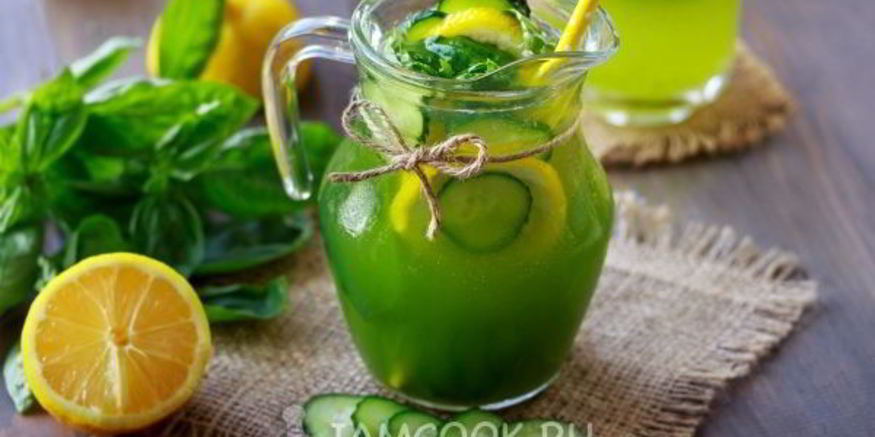 Рецепт огуречного лимонада