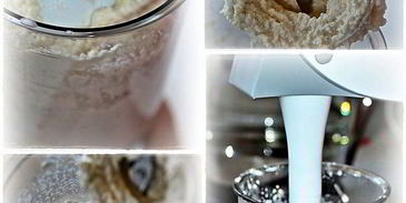 миндальное молоко и сливки