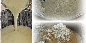 миндальное молоко и сливки