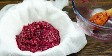 клюквенный морс