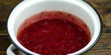 клюквенный морс