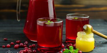 клюквенный морс