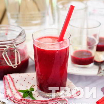 Морс из клюквы