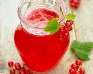 Морс из красной смородины