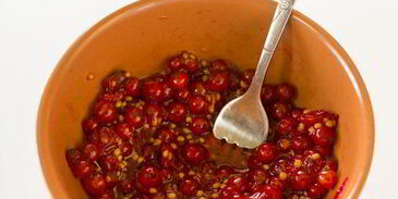 морс из красной смородины