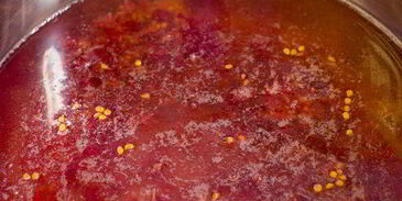 морс из красной смородины