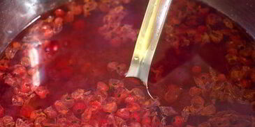 морс из красной смородины