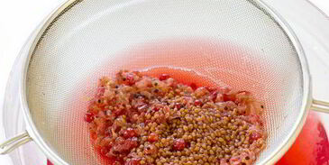 морс из красной смородины