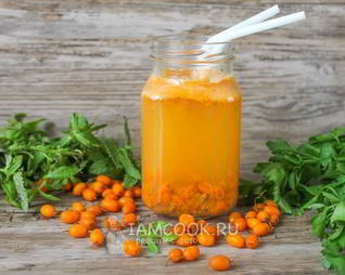 Морс из облепихи