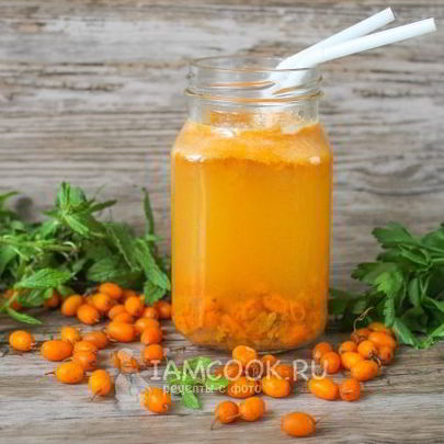 Морс из облепихи