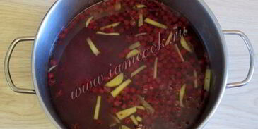 морс из смородины