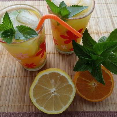 Мятно-цитрусовый напиток Освежающий