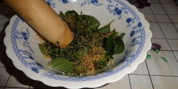 мятно-цитрусовый напиток освежающий