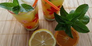 мятно-цитрусовый напиток освежающий