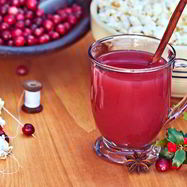 Рецепт Пряного клюквенного напитка
